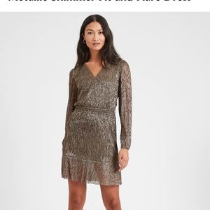banana republic sparkle dress